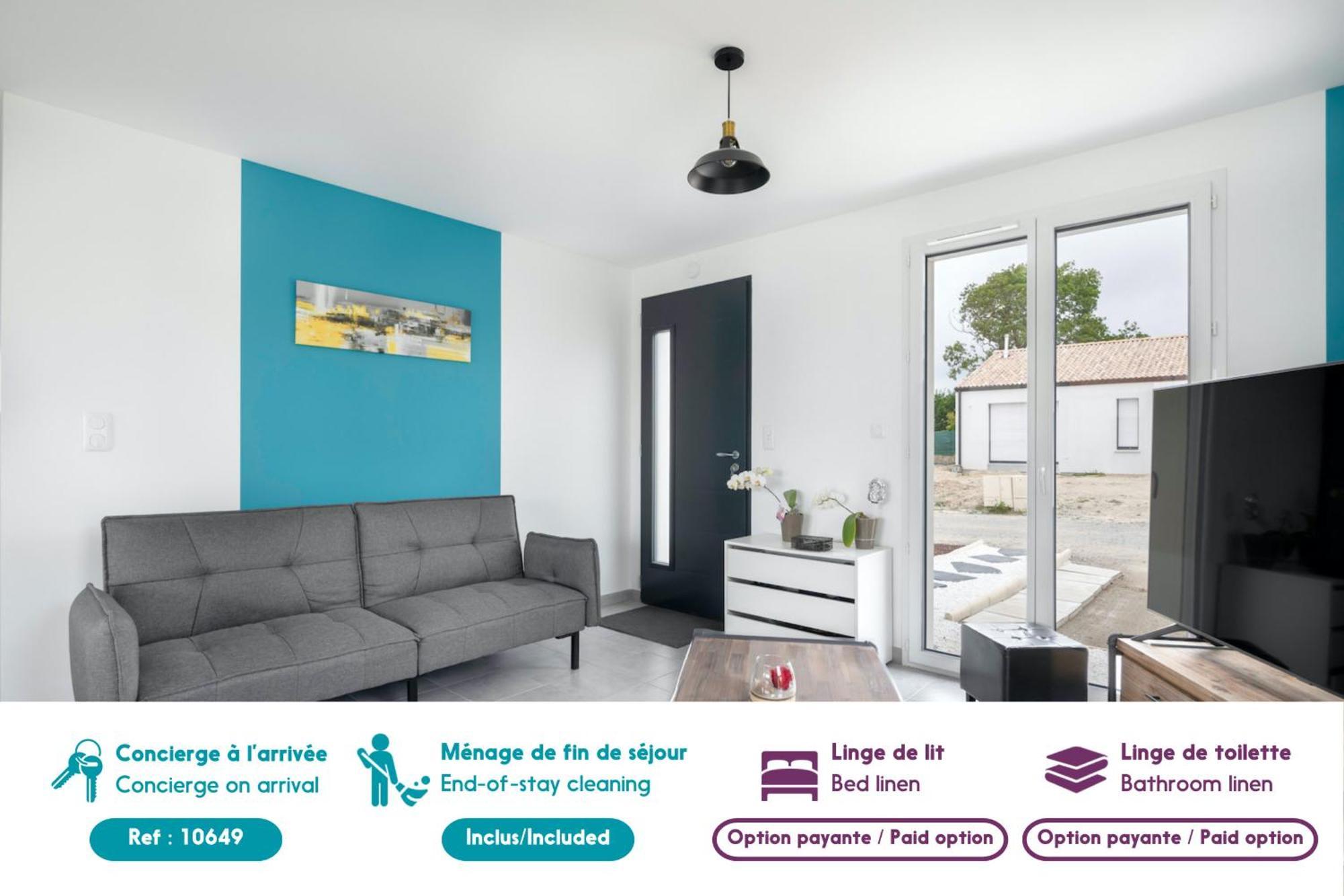 Maison Moderne Pour 7 Personnes A Saint-Michel-Chef-Chef Esterno foto